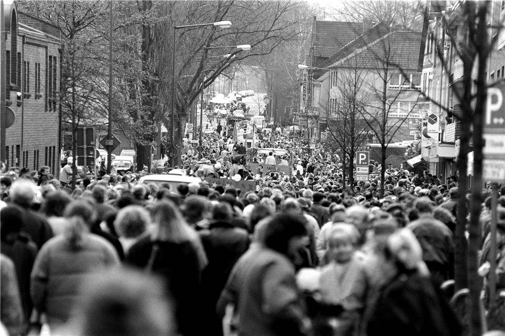 Karneval in Lünen-Süd im Jahr 1984