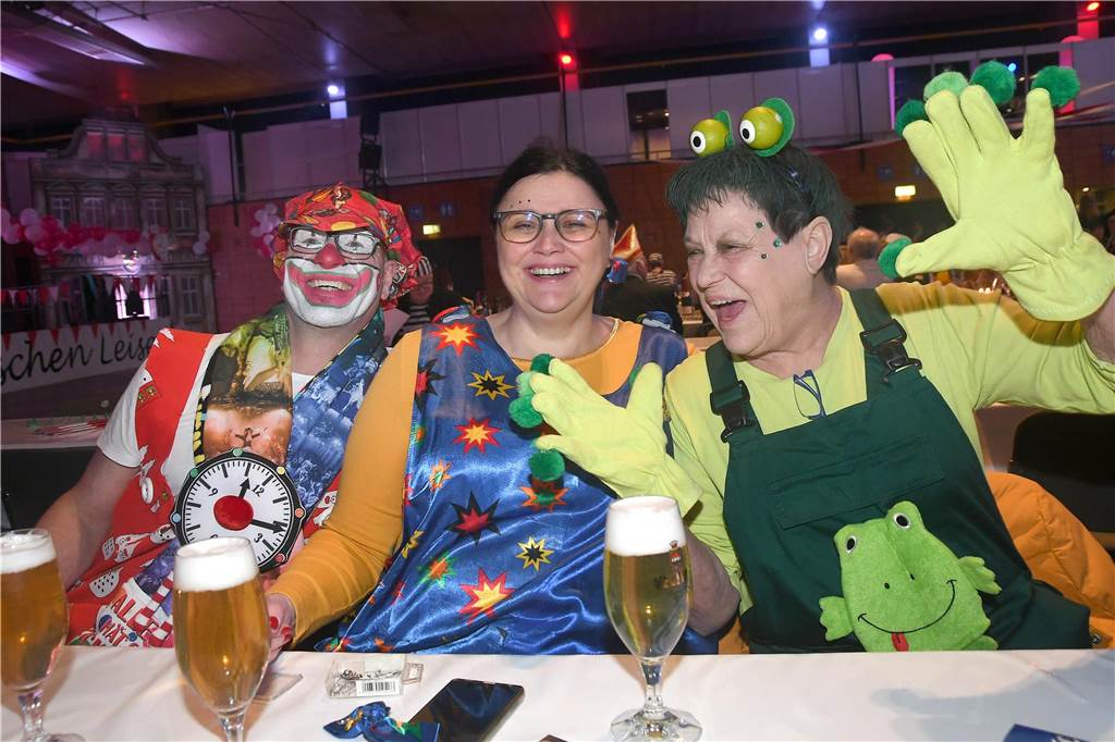 Tolle Stimmung bei der Sitzung von CCCS Rot-Weiß.