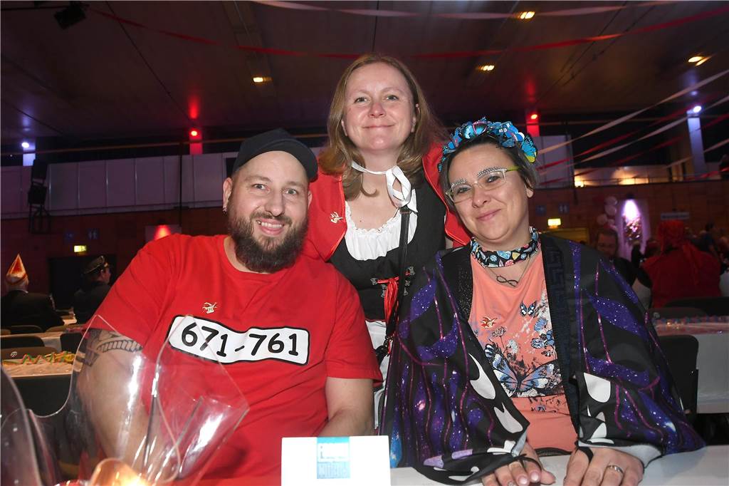 Tolle Stimmung bei der Sitzung von CCCS Rot-Weiß.