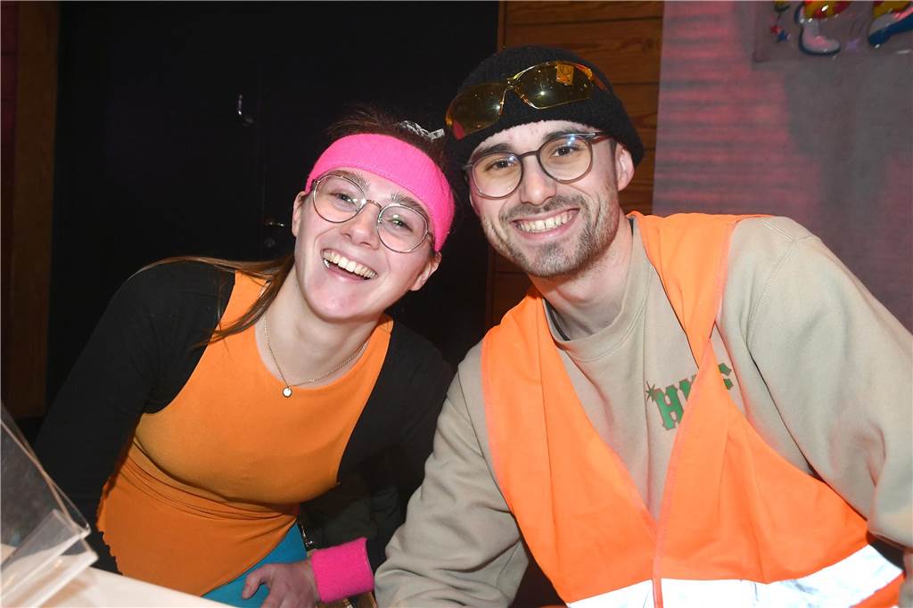 Tolle Stimmung bei der Sitzung von CCCS Rot-Weiß.