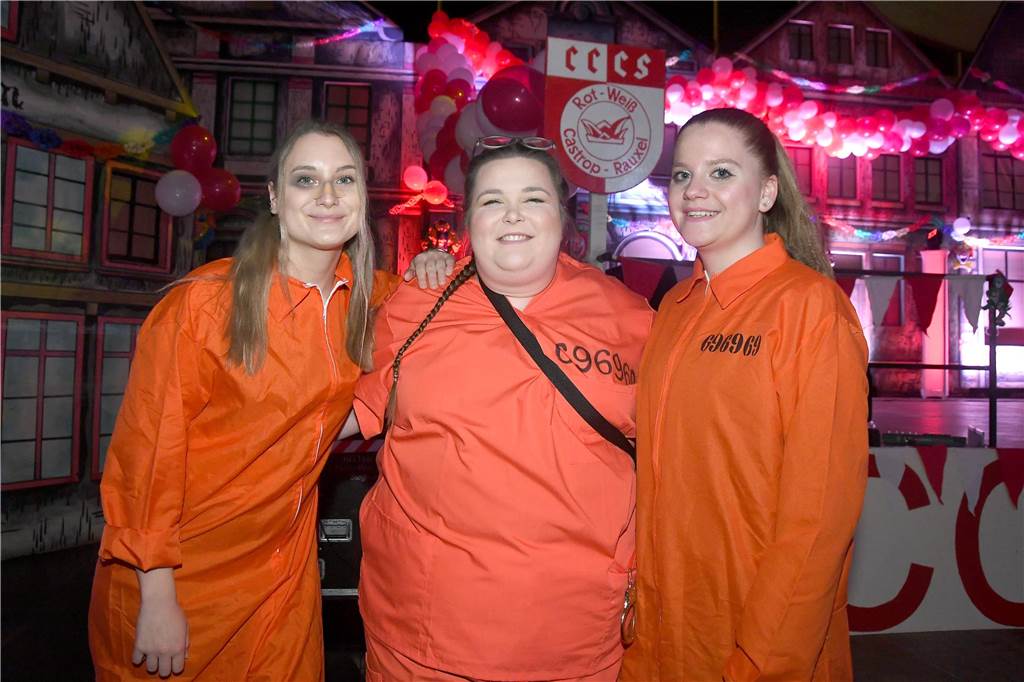 Tolle Stimmung bei der Sitzung von CCCS Rot-Weiß.