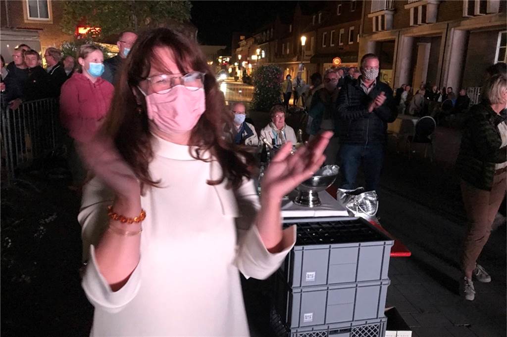 Karola Voß konnte die Bürgermeisterwahl mit überwältigender Mehrheit für sich bewinnen.