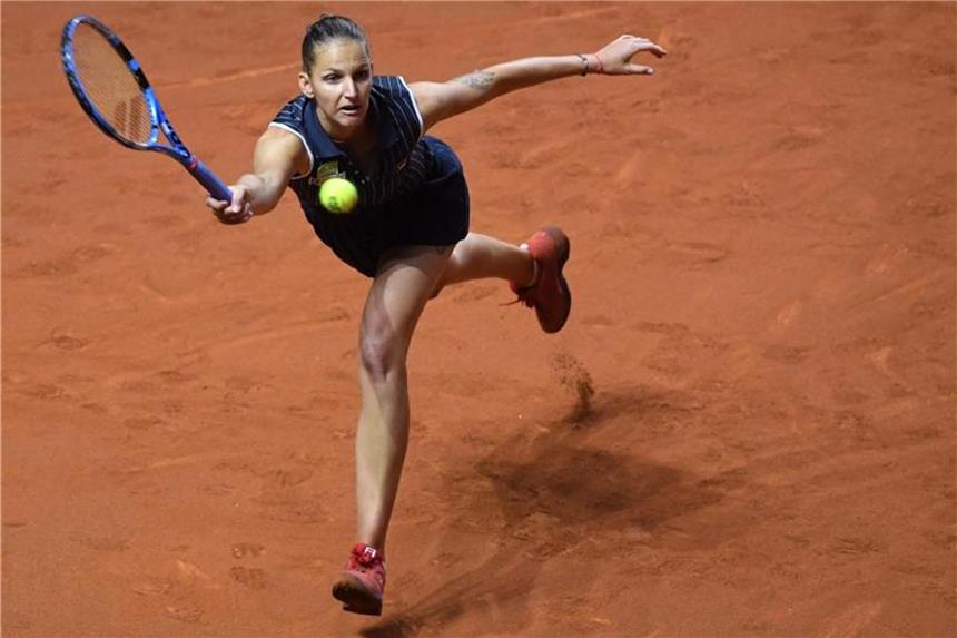 Pliskova gewinnt Finale gegen Vandeweghe Karolina Pliskova hat das Turnier in Stuttgart gewonnen. Foto: Marijan Murat