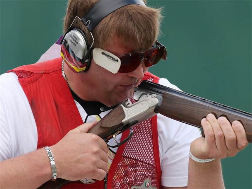 Karsch WM-Sechste mit Sportpistole - Bindrich Trap-16. Karsten Bindrich verpasste das WM-Halbfinale nur um eine Scheibe. Foto: Lindsey Parnaby
