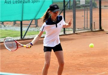 Katharina Marek sicherte sich bei den U14-Mädchen den zweiten Platz.