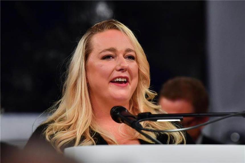Katharina Wagner sieht keinen Trend zum Event Katharina Wagner zieht Bilanz. Foto: Matthias Merz
