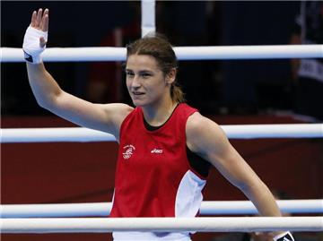 Katie Taylor aus Irland triumphierte im Leichtgewicht. Foto: Dennis M. Sabangan