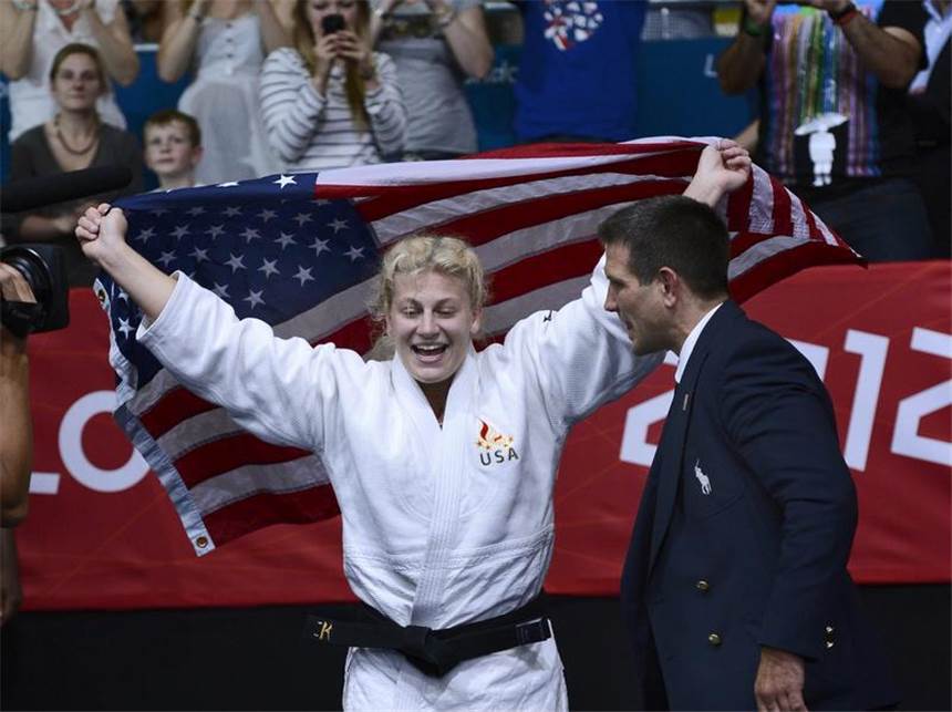 Kayla Harrison ist Olympiasiegerin. Foto: John G. Mabanglo