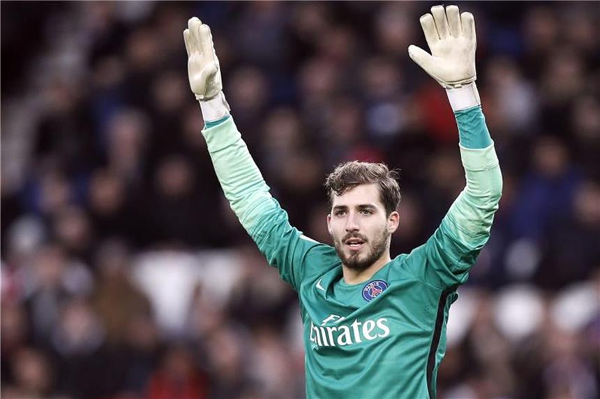 Nationaltorhüter Trapp: Will in Paris „weiter kämpfen“ Keeper Kevin Trapp will weiter um den Stammplatz im Tor von Paris St. Germain kämpfen. Foto: Etienne Laurent