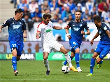 Kein Sieger im Duell Hoffenheim gegen Augsburg. Foto: Uwe Anspach