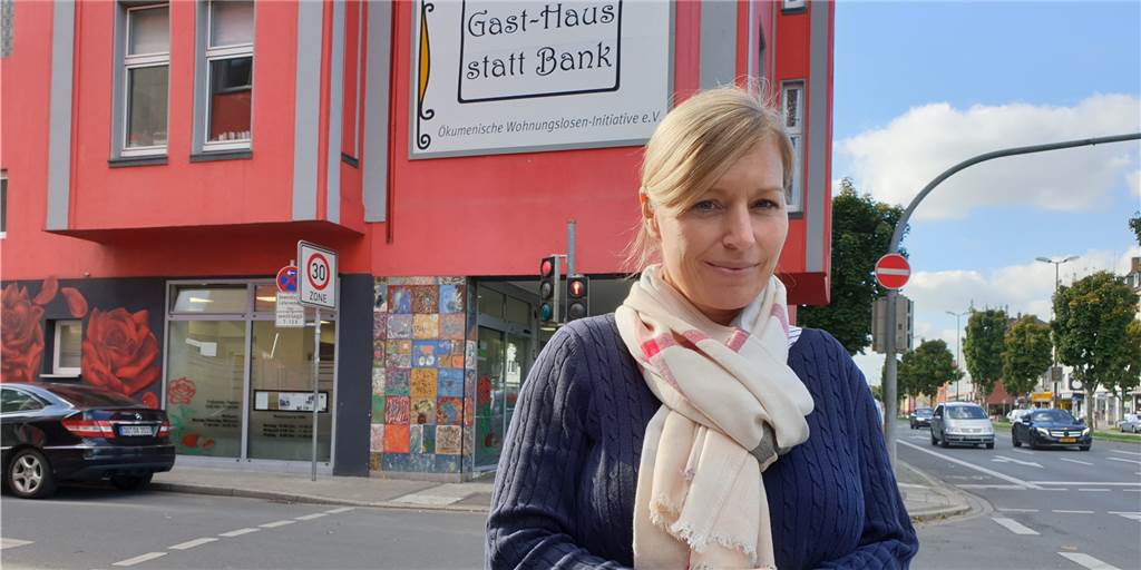„Situation ist dramatisch“ - Gast-Haus-Chefin und Kollegen sehen Hilfsangebote in Gefahr Kein Spielraum für Kürzungen: Katrin Lauterbach vom Gast-Haus warnt vor einer Unterversorgung
