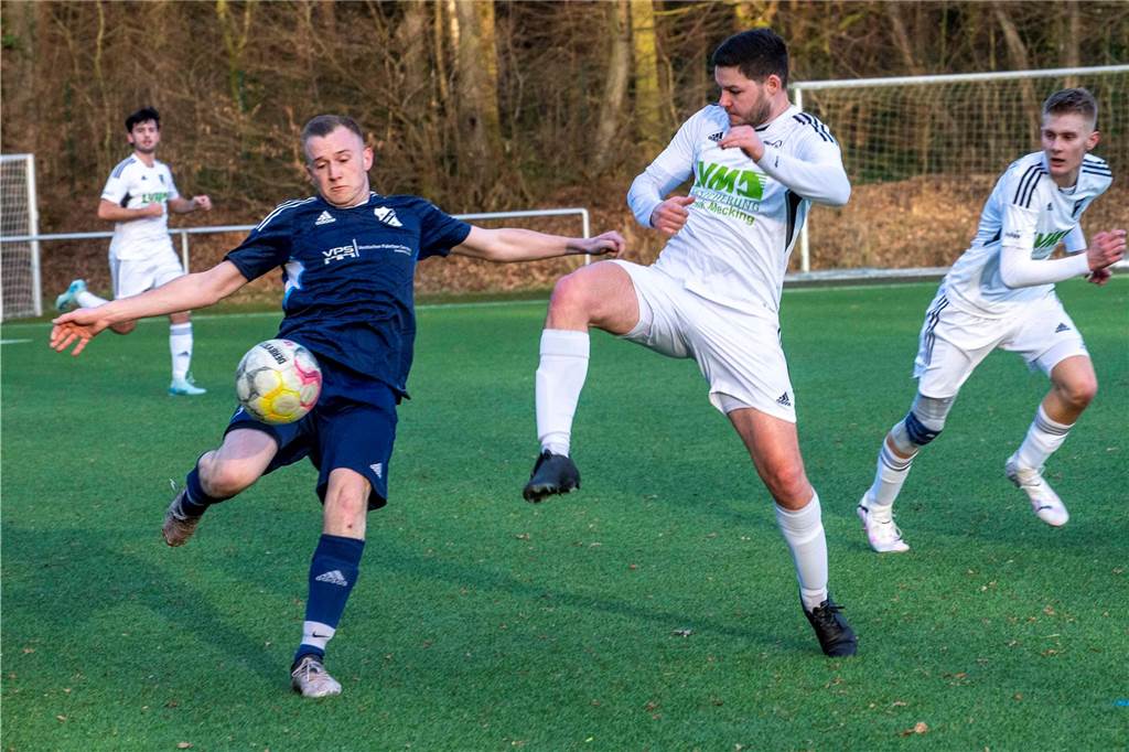 Ein Bild vom Spiel des SV Lippramsdorf gegen die SG Titania/Rot-Weiß Erkenschwick, das der LSV Mit 7:0 gewann.