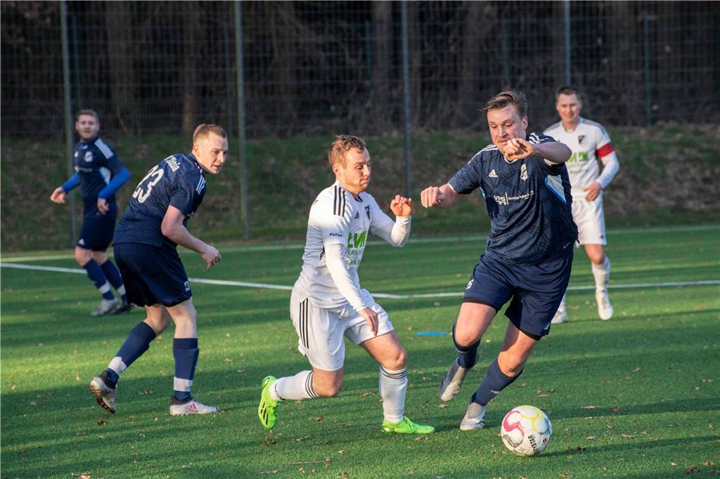 Ein Bild vom Spiel des SV Lippramsdorf gegen die SG Titania/Rot-Weiß Erkenschwick, das der LSV Mit 7:0 gewann.