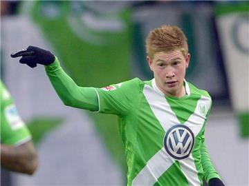 Kevin De Bruyne vom VfL Wolfsburg ist Fußballer des Jahres 2015 