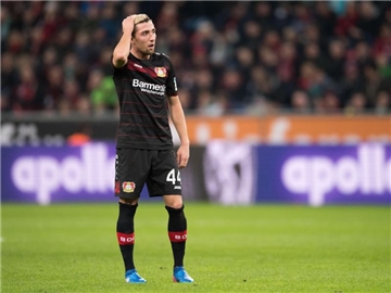 Kevin Kampl ist in Leverkusen nicht mehr glücklich. Foto: Marius Becker