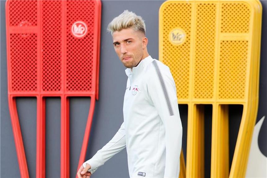 Kampl hofft auf schnelle Trainerlösung bei Leipzig Kevin Kampl kennt seinen Trainer für die kommende Saison noch nicht. Foto: Jan Woitas