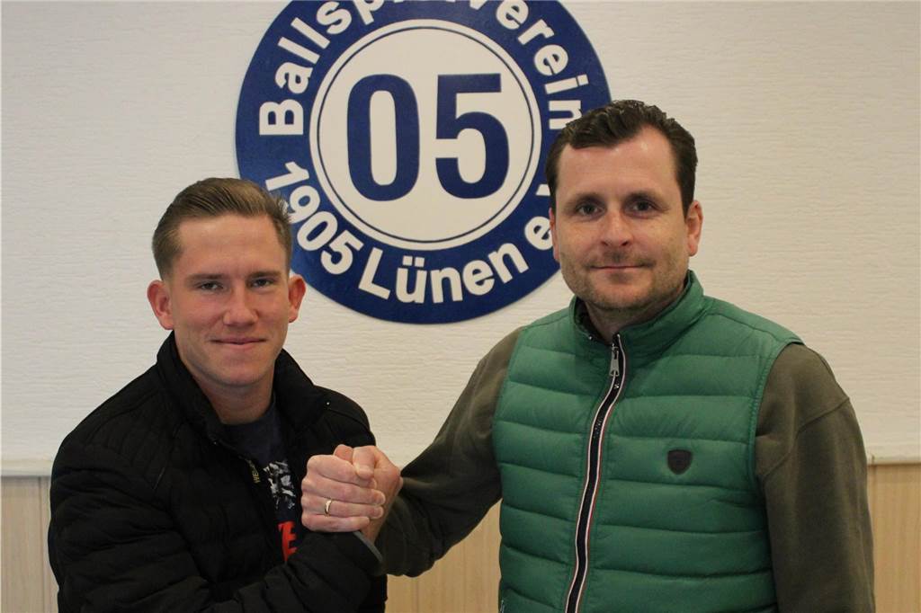 Neuer Offensivspieler für den BV Lünen Kevin Klaudies (l.) spielt ab der kommenden Saison beim BV Lünen.