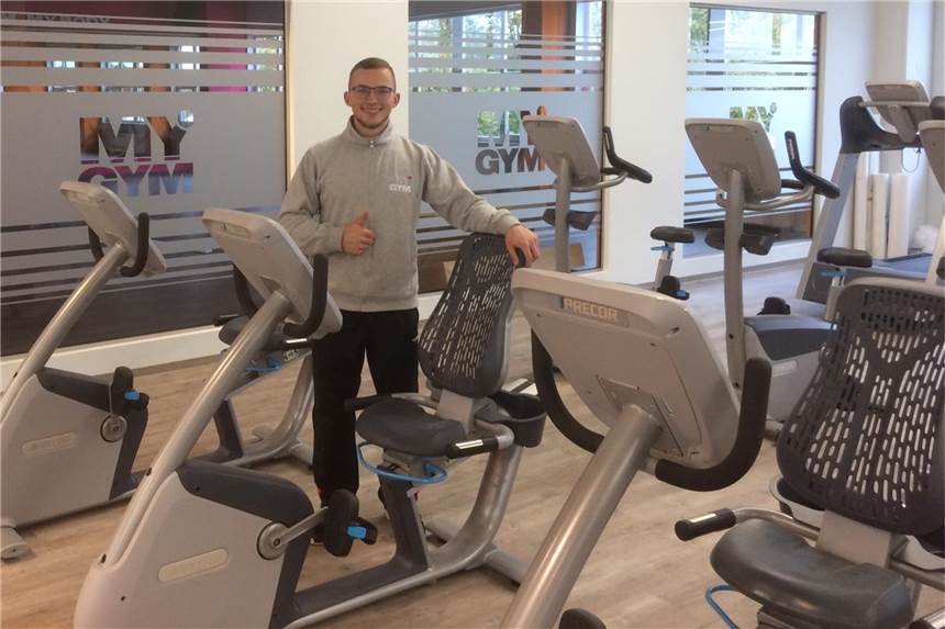 MyGym Fitnessstudio eröffnet im Westring-Center in Castrop-Rauxel Kevin Kleine, der Gesundheits- und Vertriebsmanager von MyGym, freut sich auf die Neueröffnung.