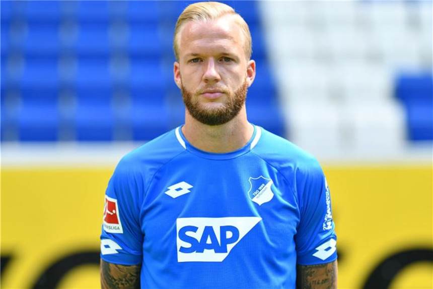 Kevin Vogt neuer Hoffenheim-Kapitän Kevin Vogt führt die TSG 1899 Hoffenheim als Kapitän in die neue Saison. Foto: Uwe Anspach