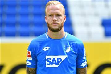 Kevin Vogt hat seinen Vertrag bei 1899 Hoffenheim vorzeitig verlängert. Foto: Uwe Anspach