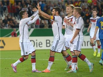 Kevin Volland und Co. haben sich für U21-EM qualifiziert. Foto: Matthias Balk