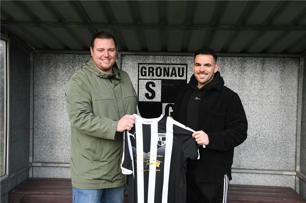 Neues Trainergespann für die SG Gronau Kevin Zellin und Soufjen El-Etry leiten gemeinsam die Geschicke bei der SG Gronau.