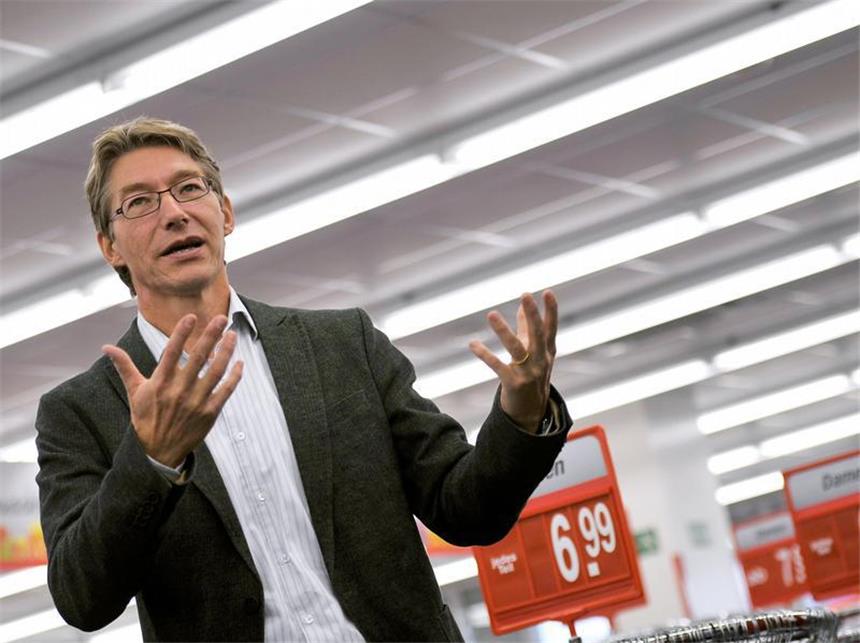 Kik erzielte im vergangenen Jahr europaweit einen Umsatz von 1,66 Milliarden Euro: Geschäftsführer Michael Arretz. Foto: Marius Becker