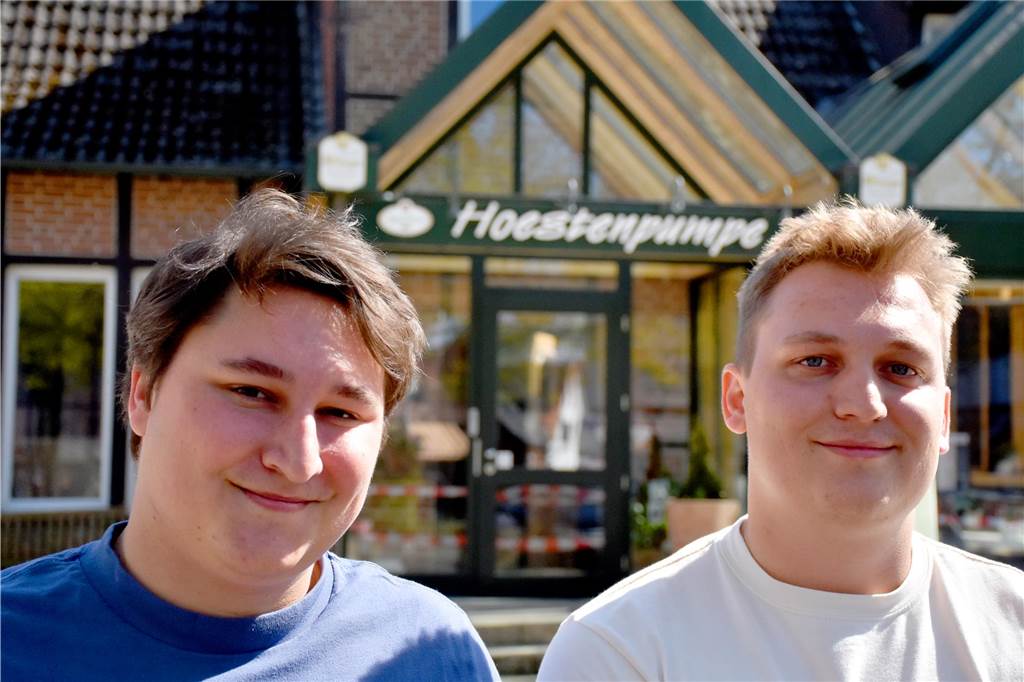 Aus für die Hoestenpumpe: Groten-Brüder verlängern Pachtvertrag nicht Kilian und Ludwig Groten im Mai 2022