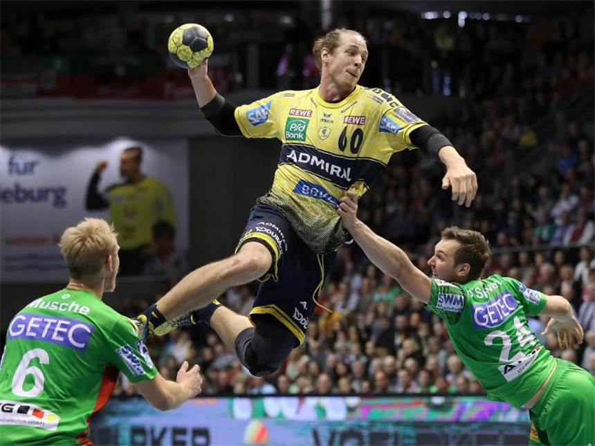 Weltklassehandballer Ekdahl du Rietz hört auf Kim Ekdahl du Rietz macht am Samstag sein letztes Spiel für die Rhein-Neckar Löwen. Foto: Ronny Hartmann