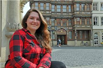 Kim Leipelt ist vor fast zwei Jahren von Haltern nach Hildesheim gezogen. Ihre Kindheit hat die 21-Jährige in Hamm-Bossendorf verbracht.