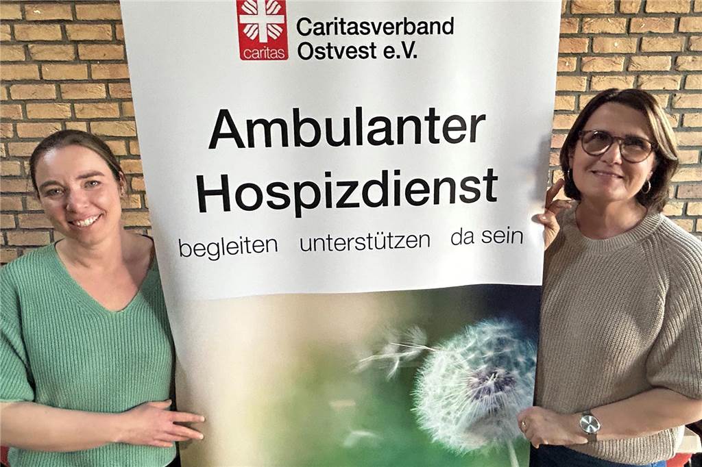 Katharina Wieser und Maria Dahms vom ambulanten Hospizdienst der Caritas-Ostvest.