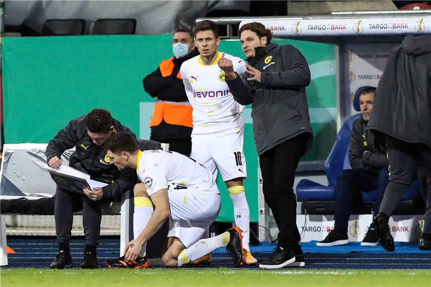 Hazard fehlt dem BVB erneut wochenlang - Haaland vor Rückkehr Klagt erneut über muskuläre Probleme: BVB-Offensivspieler Thorgan Hazard.