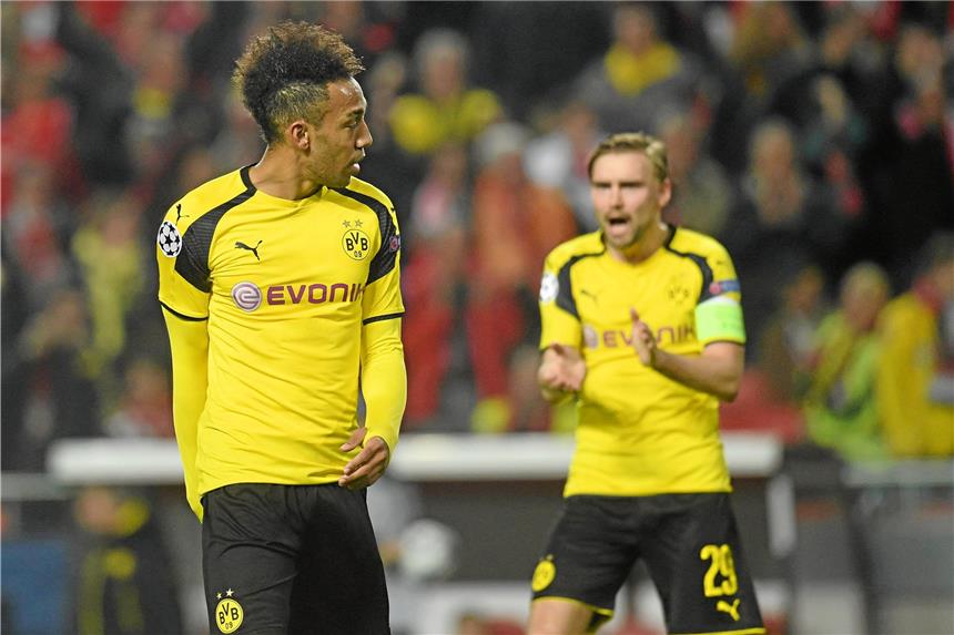 Klare Ansagen von Kapitän Marcel Schmelzer haben Pierre-Emerick Aubameyang nicht zur Räson gebracht.