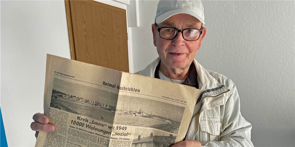 Vor 70 Jahren entstanden die „Exoten-Häuser“ der Bergleute in Werne Klaus Hellinger wuchs in der Klein-Siedlung am Hornsberg auf.