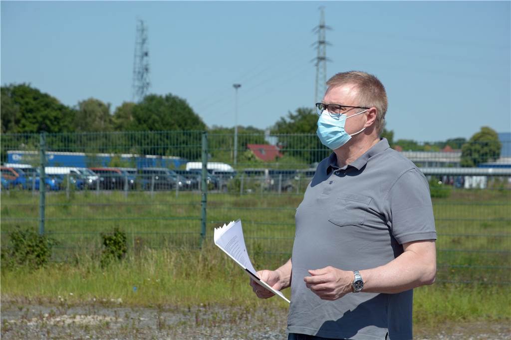 Krisengespräch am Zechengelände: „Hierfür geht niemand auf die Straße“ Klaus Nowack ist besorgt um die Artenvielfalt in Werne.