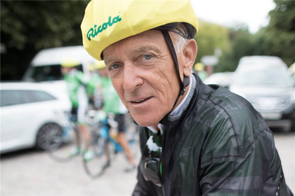 Klaus-Peter Thaler startet in Barkenberg: Radsport-Ikone fährt beim Crossrennen mit Klaus-Peter Thaler