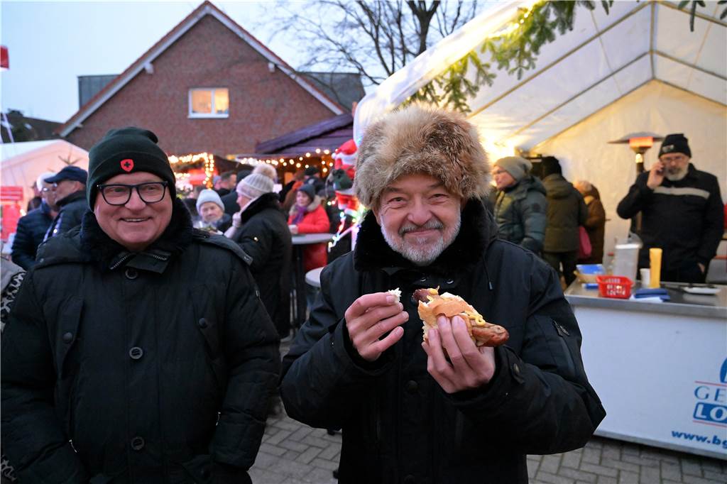 Klein, aber fein - so war der Cappenberger Weihnachtsmarkt.