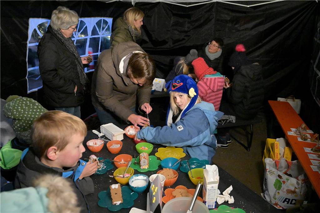 Klein, aber fein - so war der Cappenberger Weihnachtsmarkt.