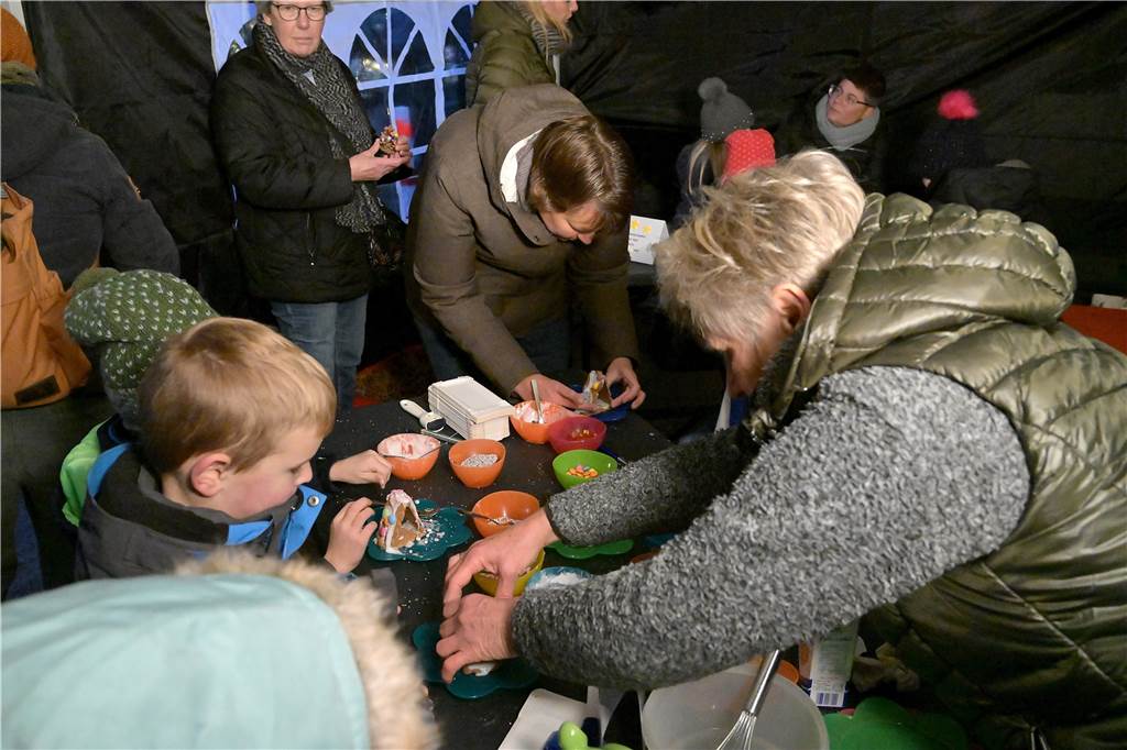 Klein, aber fein - so war der Cappenberger Weihnachtsmarkt.