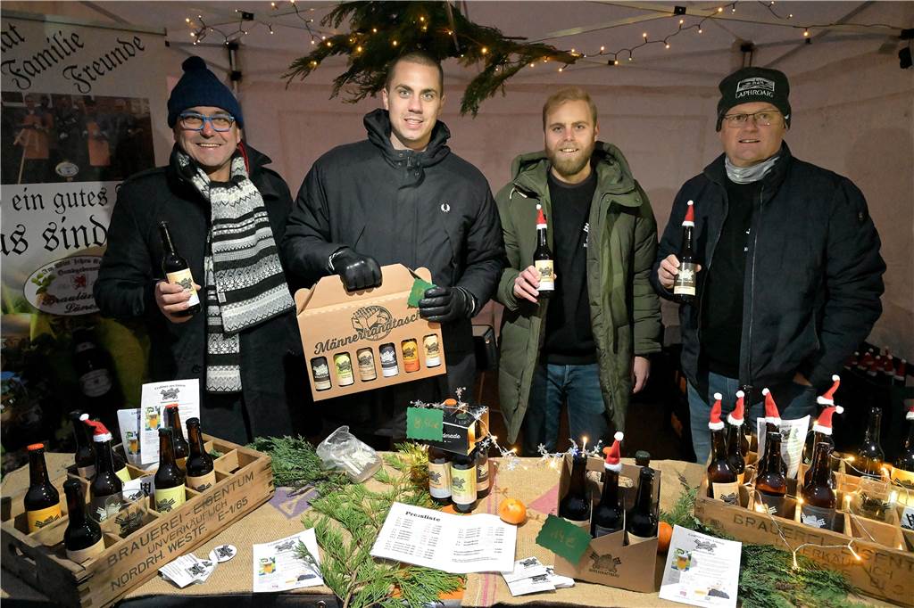 Klein, aber fein - so war der Cappenberger Weihnachtsmarkt.