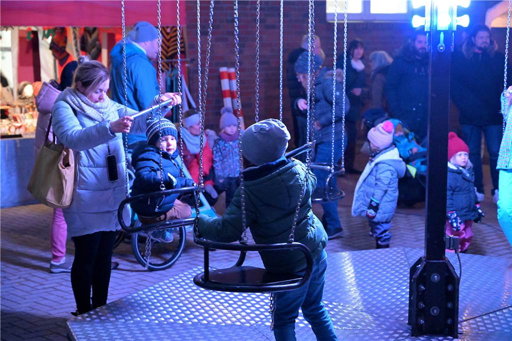 Klein, aber fein - so war der Cappenberger Weihnachtsmarkt.