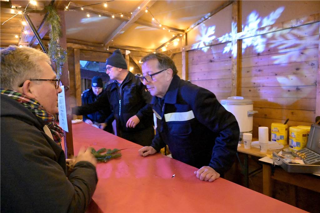 Klein, aber fein - so war der Cappenberger Weihnachtsmarkt.