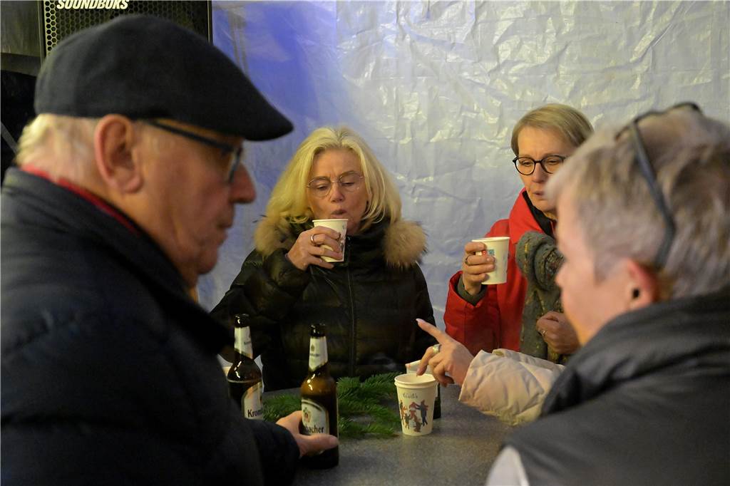 Klein, aber fein - so war der Cappenberger Weihnachtsmarkt.