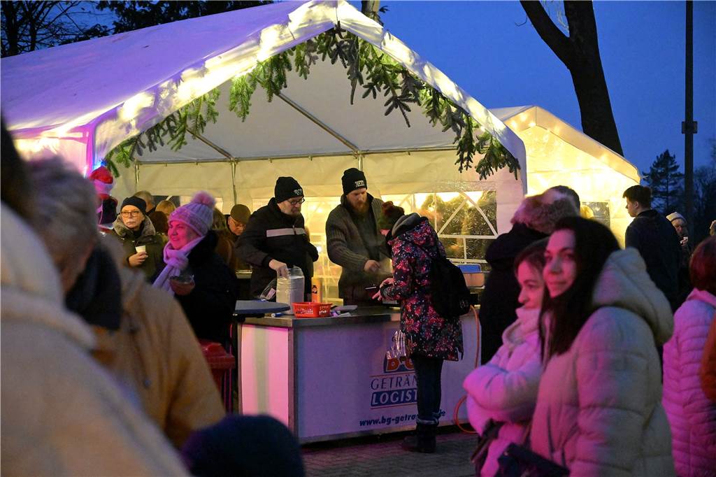 Klein, aber fein - so war der Cappenberger Weihnachtsmarkt.