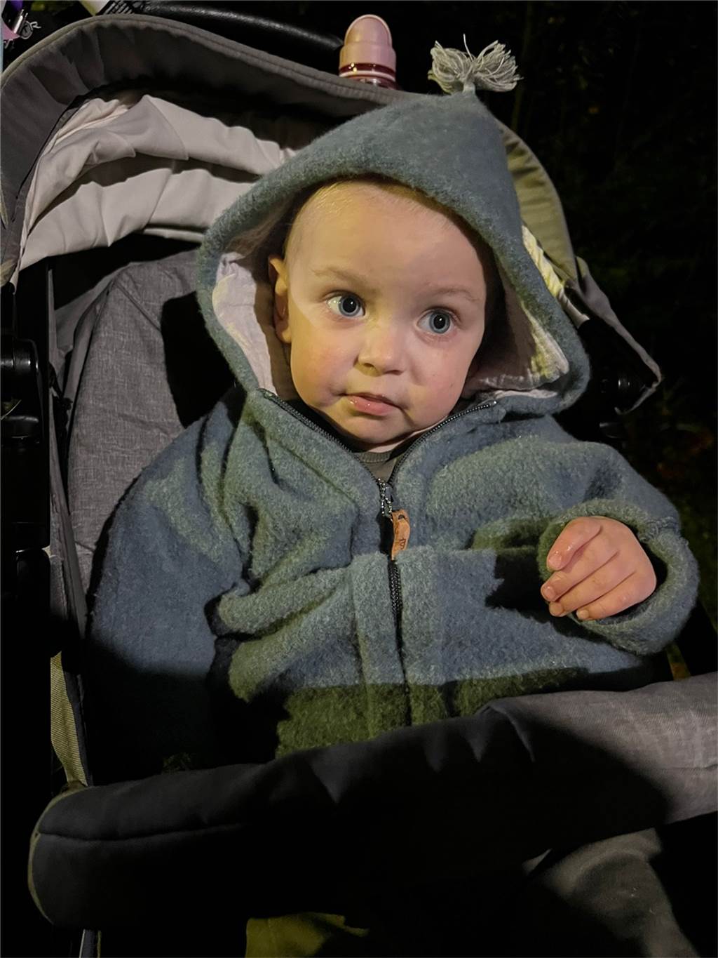 Klein-Theo geht es zum Glück wieder besser.