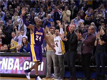 Kobe Bryant wird am 14. Februar zum letzten Mal beim Allstar-Spiel der NBA dabei sein. Foto: John G. Mabanglo