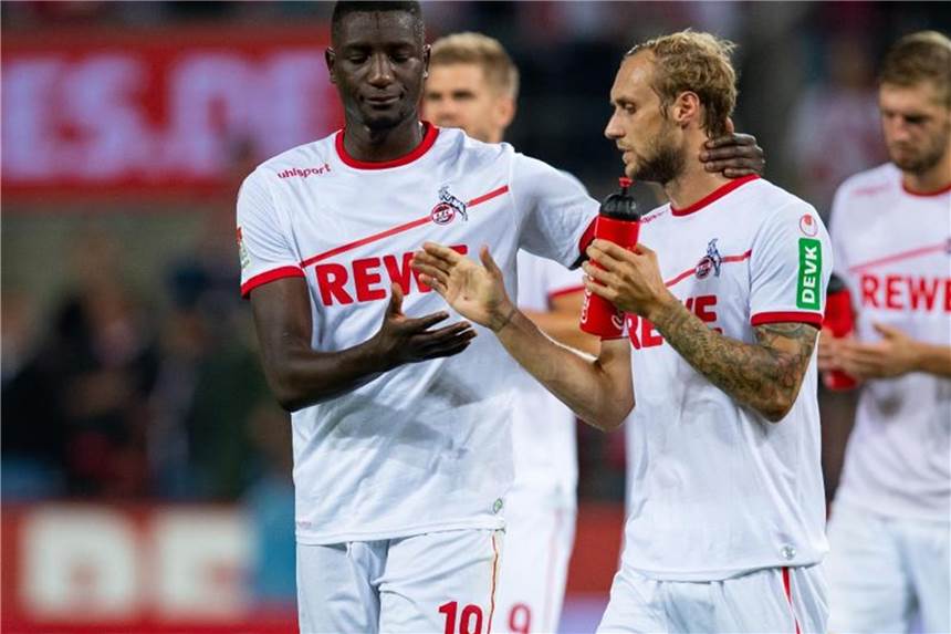 1. FC Köln beim Berliner FC Dynamo ohne Guirassy Köln muss auf Serhou Guirassy (l) verzichten. Foto: Guido Kirchner