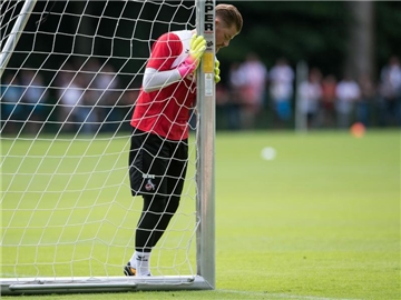 Kölns Torwart Timo Horn will sich mit seinen Leistungen für die Nationalmannschaft empfehlen. Foto: Federico Gambarini