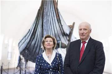 König Harald V. von Norwegen und Königin Sonja sind seit 50 Jahren miteinander verheiratet. Foto: Terje Pedersen/NTB scanpix/Archiv