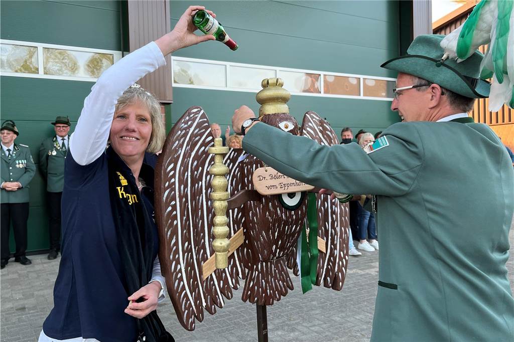 Taufe des Schützenvogels